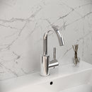 Lisa Chrome Basin Mixer Tap by L'Aqua®