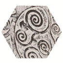 Floor tile Tuscany Vintage White Hexagon 25.8x29 cm