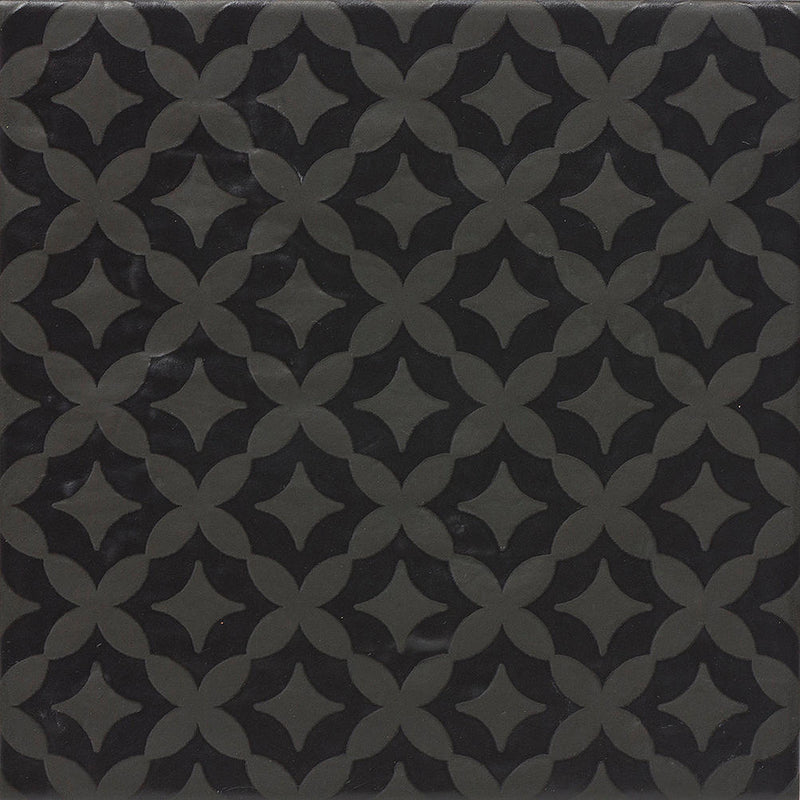 Wall tile Modena nero mix 22.5 x 22.5 cm