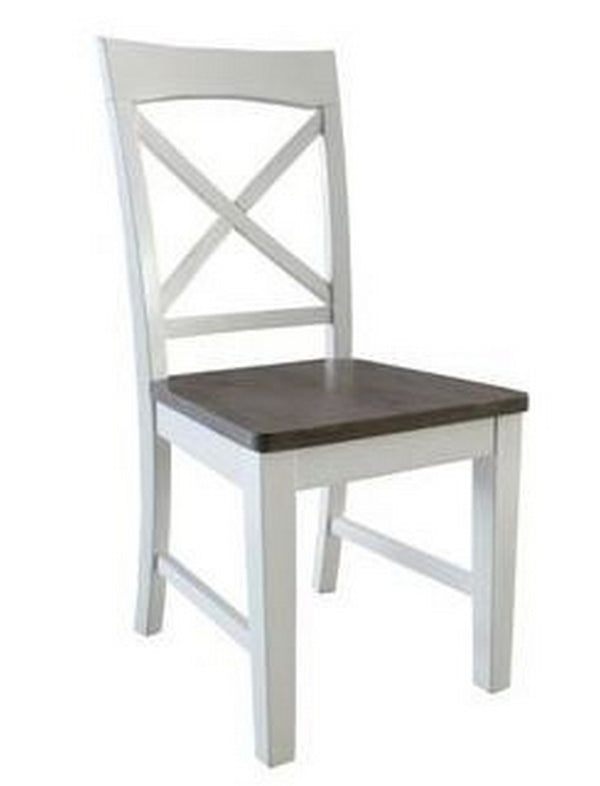 Chaise de salle à manger Albion bois blanc