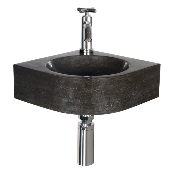 Fountain set Viktor natural stone with Long cross-head tap