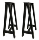 Non-adjustable washbasin top legs set of 2 by L'Aqua®