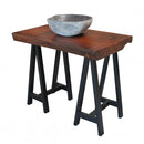 Non-adjustable washbasin top legs set of 2 by L'Aqua®