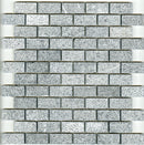 Mosaïque Gris 30 x 30 x 1 puce 23 x 48mm 30 x 30 x 1 cm