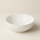 AquaVik Washbasin Björk Ceramic Round 28x10 cm Gloss White