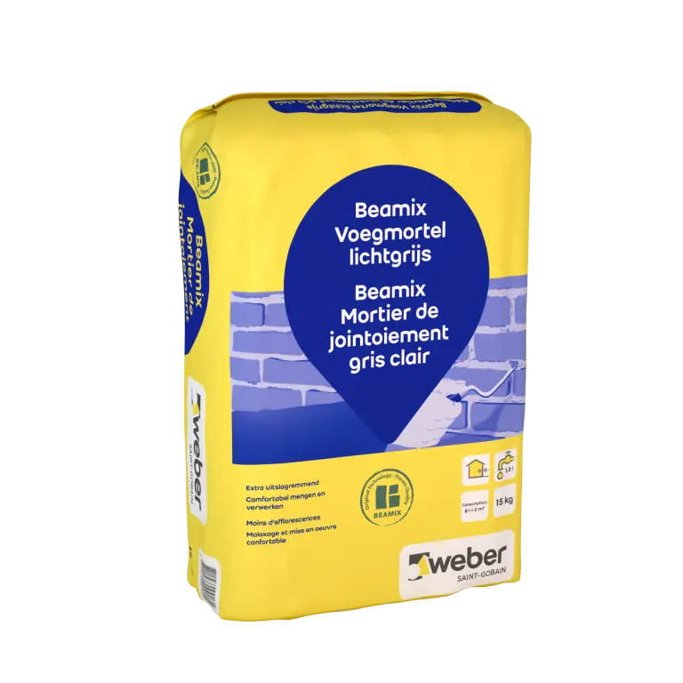 Beamix Joint Mortar Light Gray 15 KG