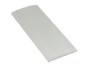 CAS407.81 Aluminium Coverstrip Zelfklevend - Mat Zilver - 38x3,5mm - 0,9m en 2,7m