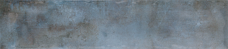 Carrelage mural Monpelli Blue Mix 6,5x29,8 cm Rectangle – Céramique Brillant Rectifié – Tons Bleu Méditerranéen