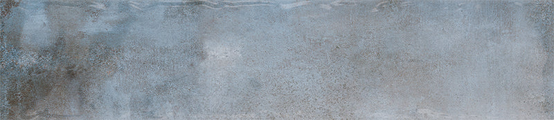 Carrelage mural Monpelli Blue Mix 6,5x29,8 cm Rectangle – Céramique Brillant Rectifié – Tons Bleu Méditerranéen