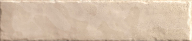 Carrelage mural rectangulaire Monpelli Ivory Mix 6,5 x 29,8 cm – Céramique brillante rectifiée – Tons ivoire chauds