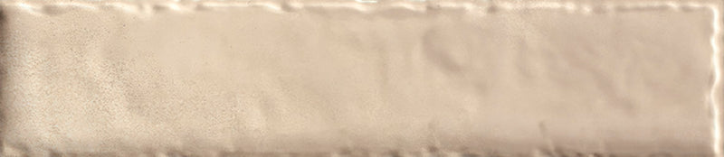 Carrelage mural rectangulaire Monpelli Ivory Mix 6,5 x 29,8 cm – Céramique brillante rectifiée – Tons ivoire chauds