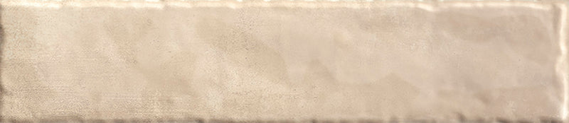 Carrelage mural rectangulaire Monpelli Ivory Mix 6,5 x 29,8 cm – Céramique brillante rectifiée – Tons ivoire chauds