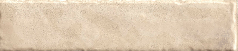 Carrelage mural rectangulaire Monpelli Ivory Mix 6,5 x 29,8 cm – Céramique brillante rectifiée – Tons ivoire chauds