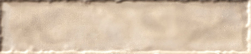 Carrelage mural rectangulaire Monpelli Ivory Mix 6,5 x 29,8 cm – Céramique brillante rectifiée – Tons ivoire chauds