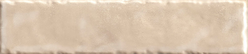 Carrelage mural rectangulaire Monpelli Ivory Mix 6,5 x 29,8 cm – Céramique brillante rectifiée – Tons ivoire chauds