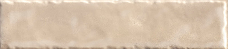 Carrelage mural rectangulaire Monpelli Ivory Mix 6,5 x 29,8 cm – Céramique brillante rectifiée – Tons ivoire chauds