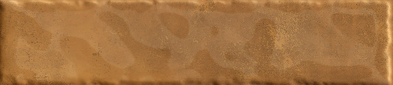 Carrelage mural rectangulaire Monpelli Ochra Mix 6,5 x 29,8 cm – Céramique brillante rectifiée – Tons ocre terreux