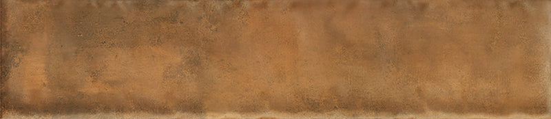 Carrelage mural rectangulaire Monpelli Ochra Mix 6,5 x 29,8 cm – Céramique brillante rectifiée – Tons ocre terreux