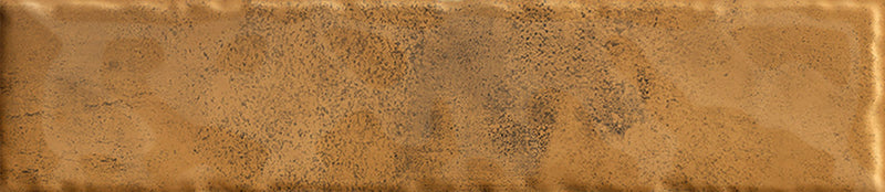 Carrelage mural rectangulaire Monpelli Ochra Mix 6,5 x 29,8 cm – Céramique brillante rectifiée – Tons ocre terreux