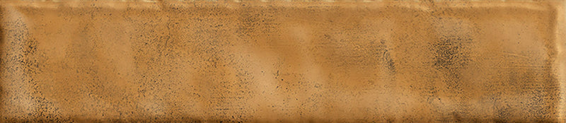 Carrelage mural rectangulaire Monpelli Ochra Mix 6,5 x 29,8 cm – Céramique brillante rectifiée – Tons ocre terreux