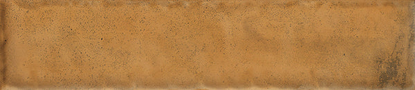 Carrelage mural rectangulaire Monpelli Ochra Mix 6,5 x 29,8 cm – Céramique brillante rectifiée – Tons ocre terreux