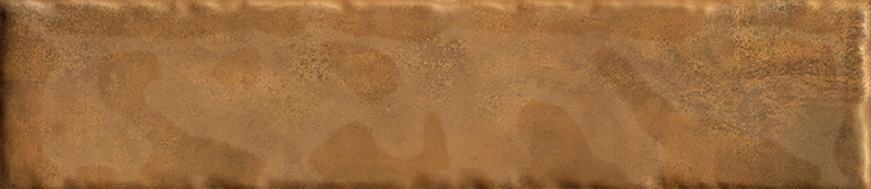 Carrelage mural rectangulaire Monpelli Ochra Mix 6,5 x 29,8 cm – Céramique brillante rectifiée – Tons ocre terreux