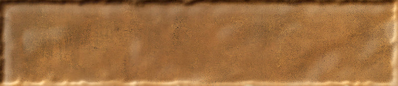 Carrelage mural rectangulaire Monpelli Ochra Mix 6,5 x 29,8 cm – Céramique brillante rectifiée – Tons ocre terreux