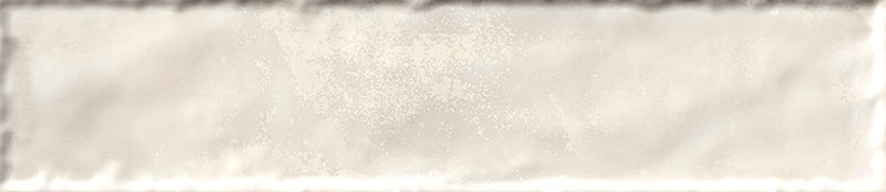 Carrelage mural Monpelli White Mix 6,5x29,8 cm Rectangle - Céramique Brillant Rectifié - Blanc Naturel