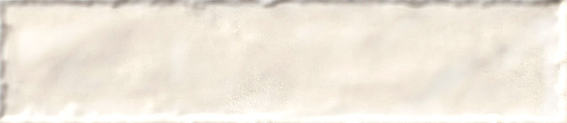Carrelage mural Monpelli White Mix 6,5x29,8 cm Rectangle - Céramique Brillant Rectifié - Blanc Naturel