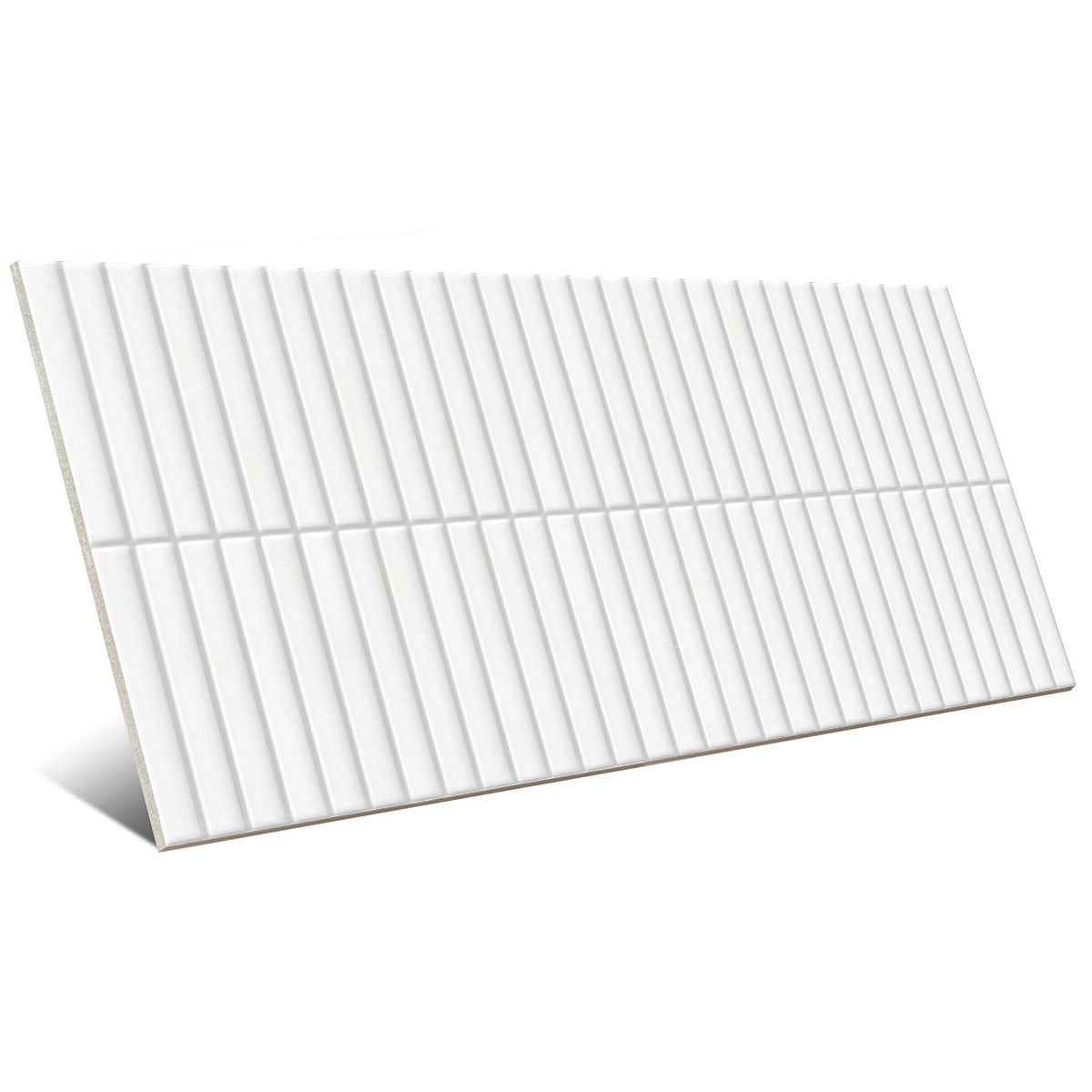 Ceramic wall tile | 32x62.5 cm | Kitkat Deco Lingot White
