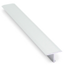 EDA147.81 Aluminium Verdeel Strip T-Profiel - Mat Zilver - 22mm - 2,5m