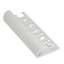 EIQ100.81 Aluminium Binnenhoekstuk - Mat Zilver - 10mm - Set van 4