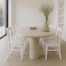 Dining room chair Ardeche White 88 x 43 x 49 cm