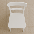 Dining room chair Ardeche White 88 x 43 x 49 cm
