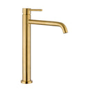 Sirio Basin Mixer Tap 30.5cm Height Brushed Gold