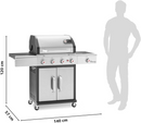 GasBBQ Landmann Triton MaxX PTS 4.1 Argent