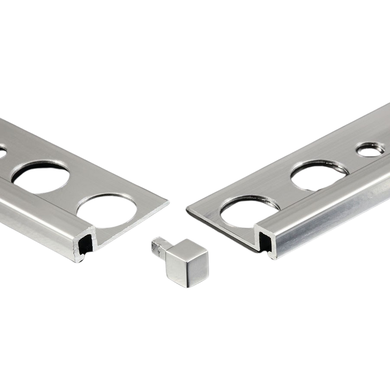 Pièce d'angle Argent Brillant 5 mm (4 pièces) EMG050.91 de Genesis