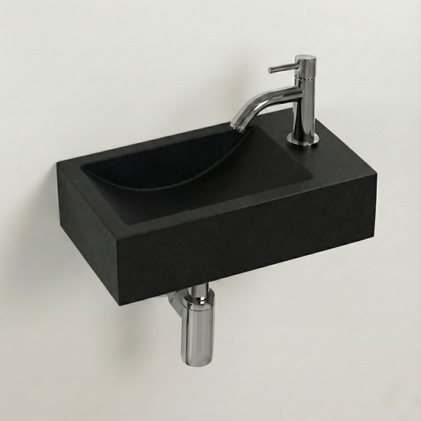 Complete Fountain Set Werner Natural Stone with Chrome Tap and Drain Set by L'Aqua®