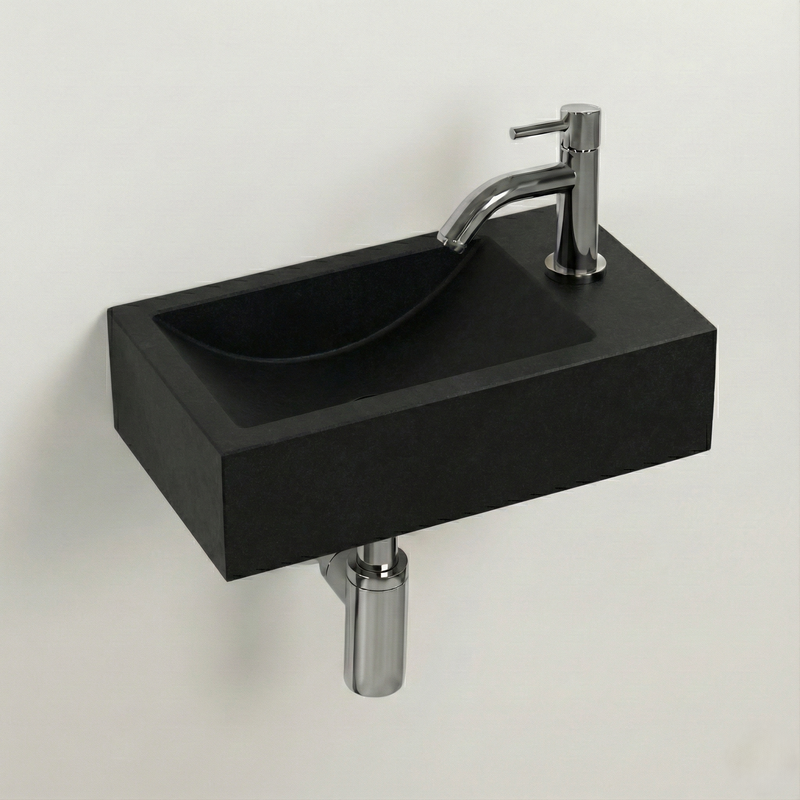 Complete Fountain Set Werner Natural Stone with Chrome Tap and Drain Set by L'Aqua®