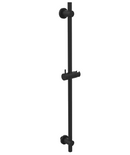 Barre coulissante UniMatch avec raccordement d'eau 76,5 cm noir mat