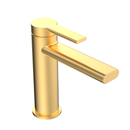 Robinet pour lavabo Rondo de FuturBath en saillie or H-16 cm