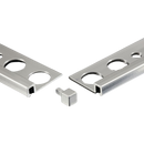 Hoekstuk Glans Zilver 8 mm (4 stuks) EMG080.91 by Genesis