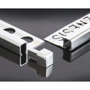 Pièce d'angle Argent Brillant 10 mm (4 pièces) ECG100.91 de Genesis