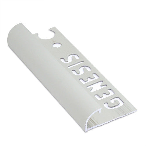 Hoekstuk Mat Zilver Aluminium 8 mm (4 stuks) EAC080.81 by Genesis