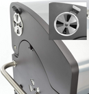 Charcoal BBQ Grillchef by Landmann Silver Wagon Silver | Black