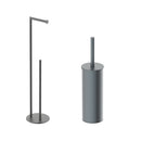 Wiesbaden Alonzo Toiletaccessoireset Gunmetal PVD 2-delig – Vrijstaand