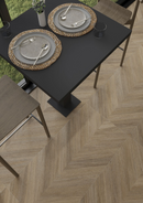 Carrelage céramique Dinamarca Abedul 60x120 cm – Porcelaine Mat Chevron Aspect Bois