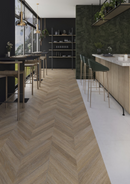 Carrelage céramique Dinamarca Abedul 60x120 cm – Porcelaine Mat Chevron Aspect Bois