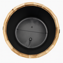 Round planter M Tub Lignum Acacia FSC 46 x 32 cm Natural