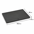 Landmann cast iron grill plate 43.5x32x1.5 cm